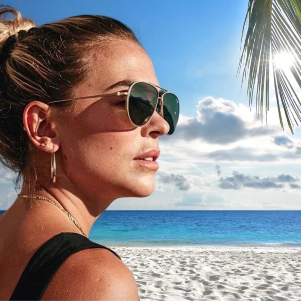 Maui Jim Pele’s Hair Polarized Sunglasses
Matte Gold/HCL Bronze